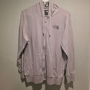 The North Face Women's Lightweight Sleeve Logo Full Zip Hoodie, Size L